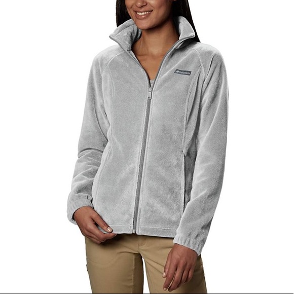 🍃🌹Columbia - 'Benton Springs Fleece' Grey Jacket - Picture 4 of 8